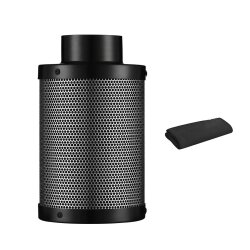 6" Air Ducting Carbon Filter Luftkohlefilter