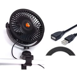 5-Zoll Ventilatorkopf, mit 1,5m USB...