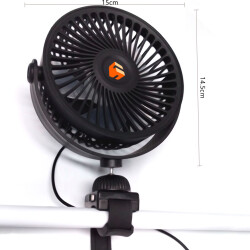 5-Zoll Ventilatorkopf, mit 1,5m USB...