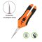 2x Pflanzenschere Gartenschere Astschere Pflanzen Curved-Blade und Straight Gartenschere Trimmen Ernte Scharfer Trimmer mit Schloss Entwurf